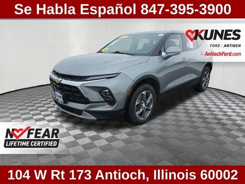 Sterling Gray Metallic 2023 Chevrolet Blazer 2LT