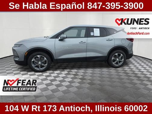 Sterling Gray Metallic 2023 Chevrolet Blazer 2LT