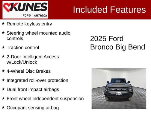 2025 Ford Bronco Big Bend