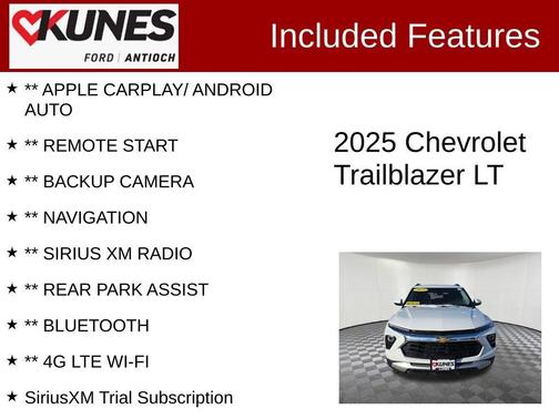 2025 Chevrolet Trailblazer LT