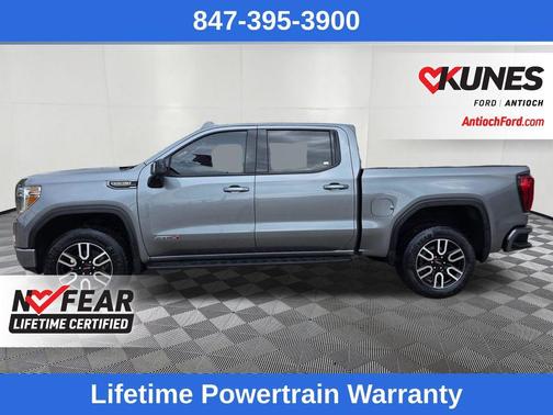 Steel Metallic 2021 GMC Sierra 1500 AT4