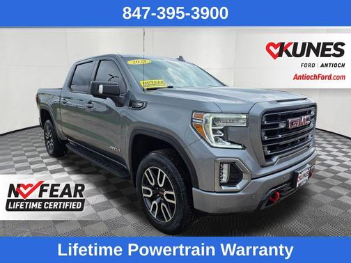 Steel Metallic 2021 GMC Sierra 1500 AT4