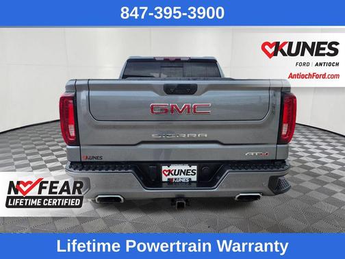 Steel Metallic 2021 GMC Sierra 1500 AT4