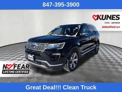 2018 Ford Explorer Platinum
