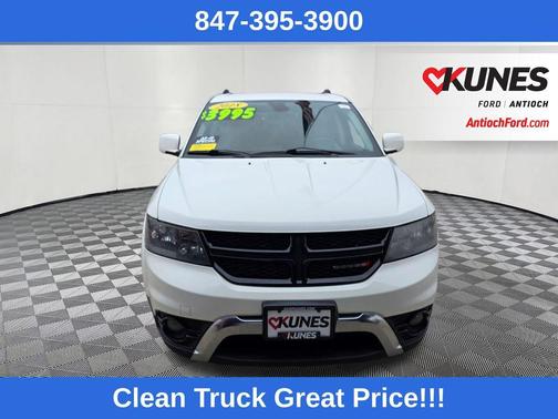 Vice White 2018 Dodge Journey Crossroad