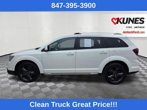 Vice White 2018 Dodge Journey Crossroad