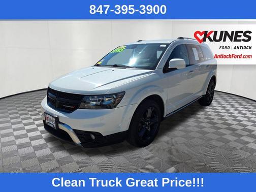 Vice White 2018 Dodge Journey Crossroad