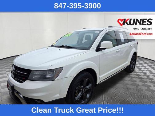 Vice White 2018 Dodge Journey Crossroad