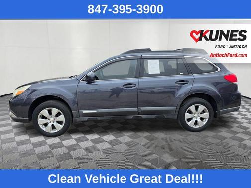 Graphite Gray Metallic 2010 Subaru Outback 2.5i Premium