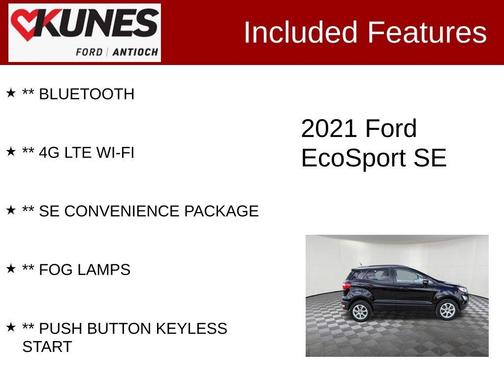 2021 Ford EcoSport SE