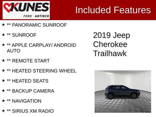 2019 Jeep Cherokee Trailhawk