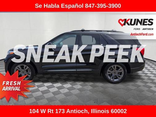 Black Metallic 2023 Ford Explorer XLT