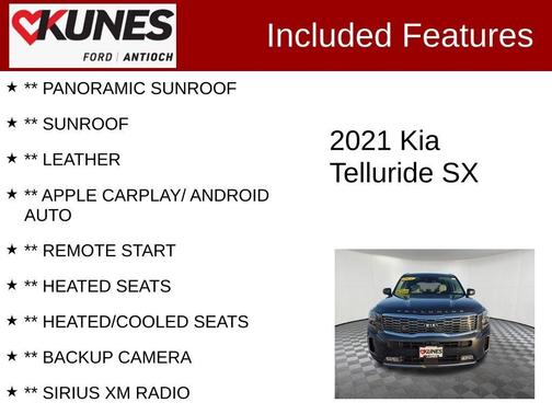 2021 Kia Telluride SX