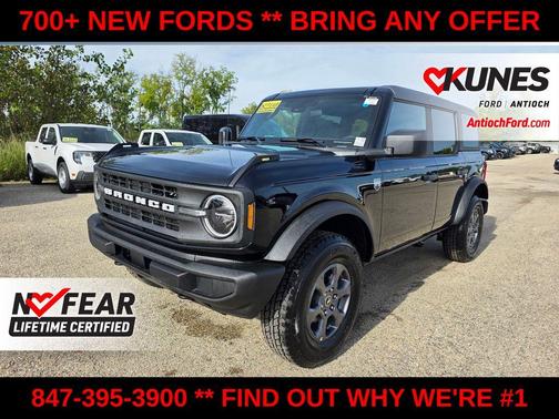 Shadow Black 2026 Ford Bronco Big Bend