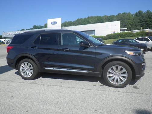 STONE BLUE METALLIC 2024 Ford Explorer LIMITED
