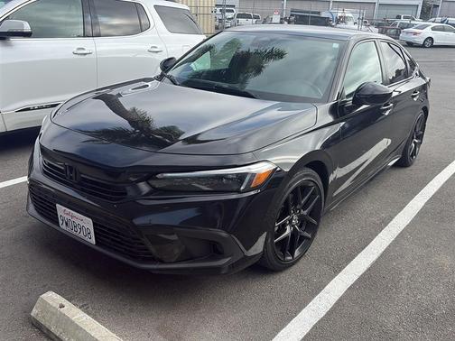 Crystal Black Pearl 2024 Honda Civic Sport
