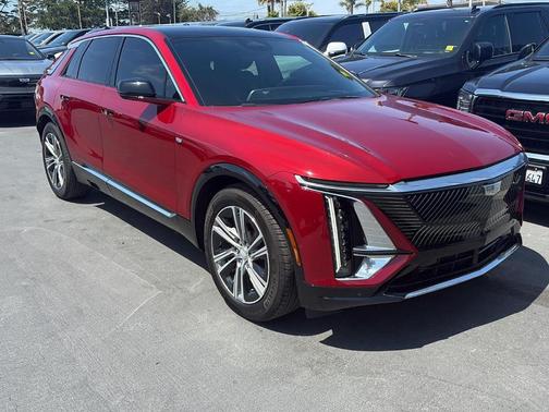 Radiant Red 2024 Cadillac LYRIQ Luxury