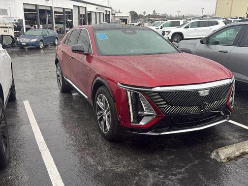 Radiant Red 2024 Cadillac LYRIQ Luxury