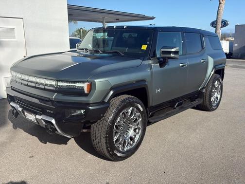 Green Matte 2024 GMC HUMMER EV SUV 3X