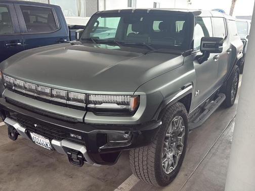 Green Matte 2024 GMC HUMMER EV SUV 3X