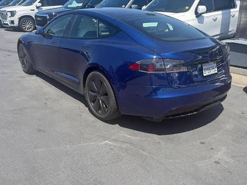 Deep Blue Metallic 2021 Tesla Model S Long Range