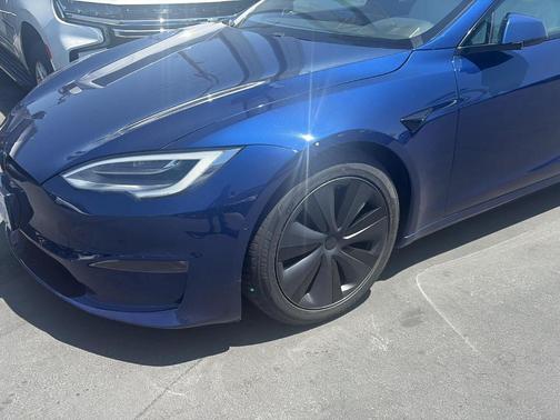 Deep Blue Metallic 2021 Tesla Model S Long Range