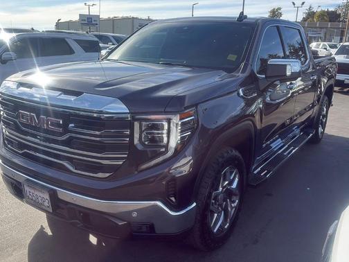 Titanium Rush Metallic 2022 GMC Sierra 1500 SLT