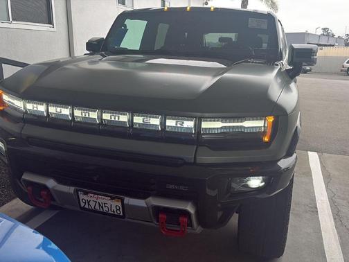 Green Matte 2024 GMC HUMMER EV SUV 3X