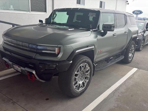 Green Matte 2024 GMC HUMMER EV SUV 3X