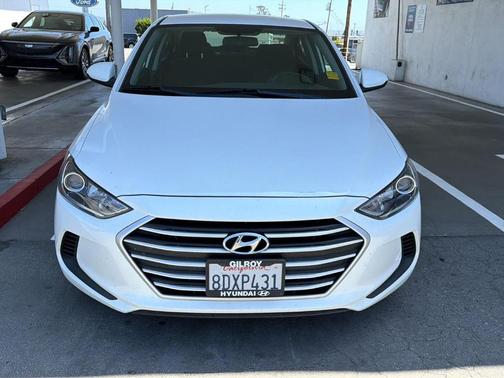 Quartz White Pearl 2018 Hyundai ELANTRA SEL