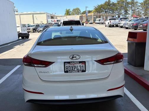Quartz White Pearl 2018 Hyundai ELANTRA SEL