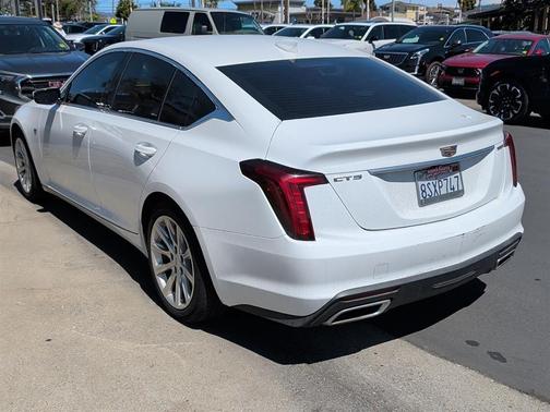 Summit White 2020 Cadillac CT5 Luxury RWD