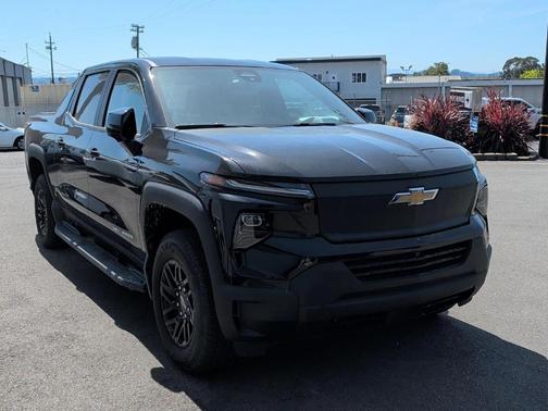 Black 2024 Chevrolet Silverado EV WT