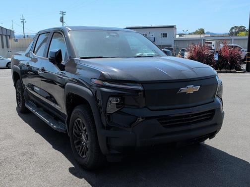 Black 2024 Chevrolet Silverado EV WT