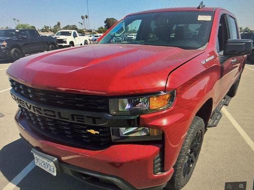 Cherry Red Tintcoat 2021 Chevrolet Silverado 1500 Custom