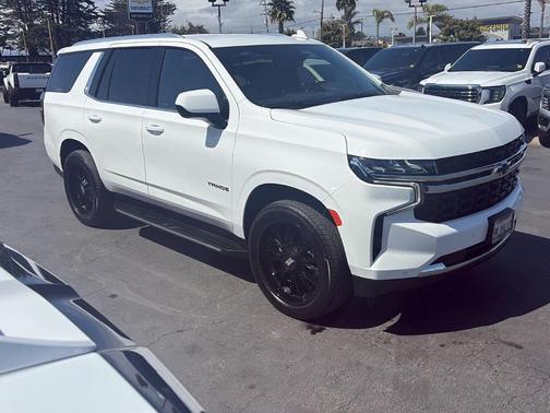 Summit White 2023 Chevrolet Tahoe LS