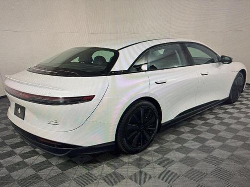Stellar White 2025 Lucid Air Touring