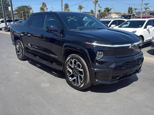 Black 2024 Chevrolet Silverado EV RST