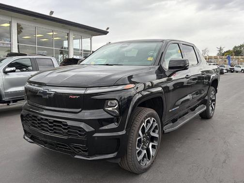 Black 2024 Chevrolet Silverado EV RST