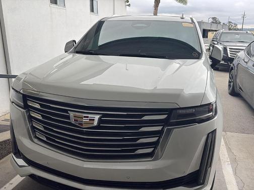 Crystal White Tri-Coat 2022 Cadillac Escalade ESV Premium Luxury Platinum