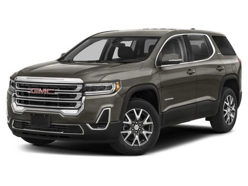 Summit White 2023 GMC Acadia SLE