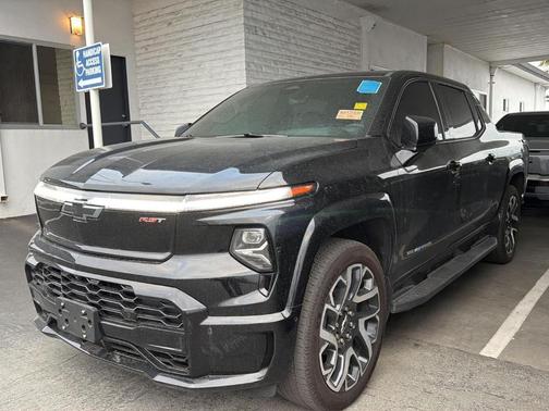 Black 2024 Chevrolet Silverado EV RST