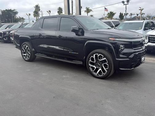 Black 2024 Chevrolet Silverado EV RST
