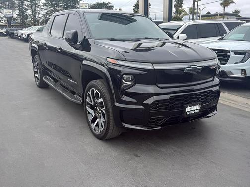 Black 2024 Chevrolet Silverado EV RST