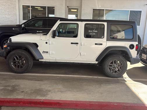 Bright White Clearcoat 2025 Jeep Wrangler Sport