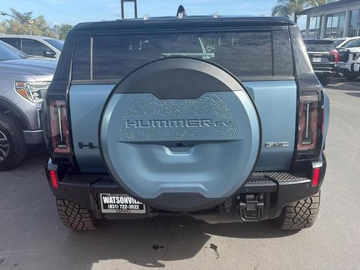Neptune Blue 2024 GMC HUMMER EV SUV 3X