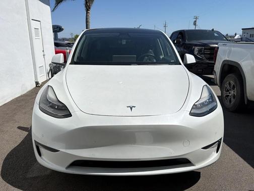 Pearl White Multi 2020 Tesla Model Y Long Range