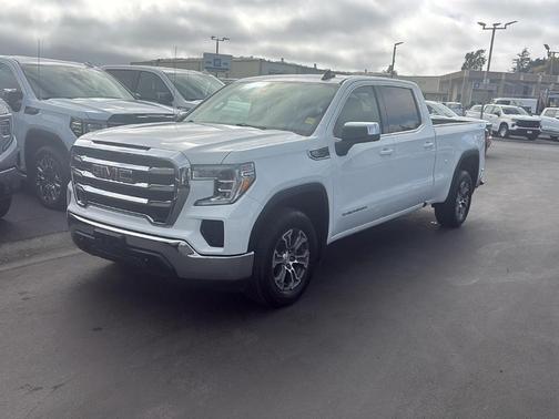 Summit White 2019 GMC Sierra 1500 SLE