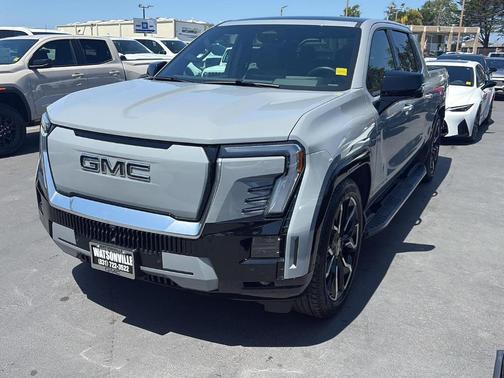 Gray 2025 GMC Sierra EV Denali