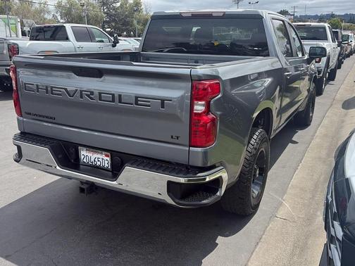 Satin Steel Metallic 2021 Chevrolet Silverado 1500 LT
